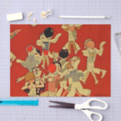 "The Dance Floor" Art Deco van Jose Carlos Tissuepapier (Craft)