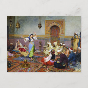 The Dance (harem girl) ~ Briefkaart
