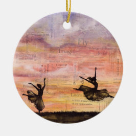 "The Dance of Life" Art Ornament