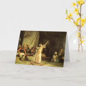 "The Dance of The Almeh", by Jean Leon Gerome Kaart (Gele Bloem)