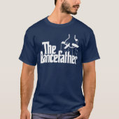 The Dancefather Funny Dance Dad Dancer Dancing Fat T-shirt (Voorkant)
