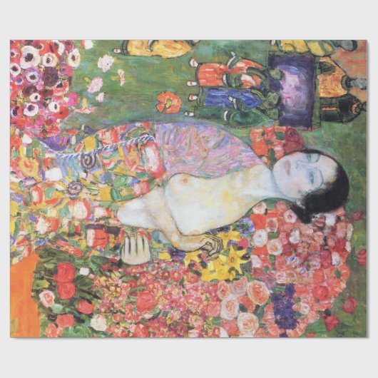 The Dancer, Gustav Klimt Cadeaupapier (Vlak)
