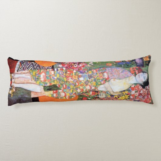 The Dancer, Gustav Klimt Lichaamskussen (Achterkant)