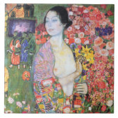 The Dancer, Gustav Klimt Tegeltje (Voorkant)