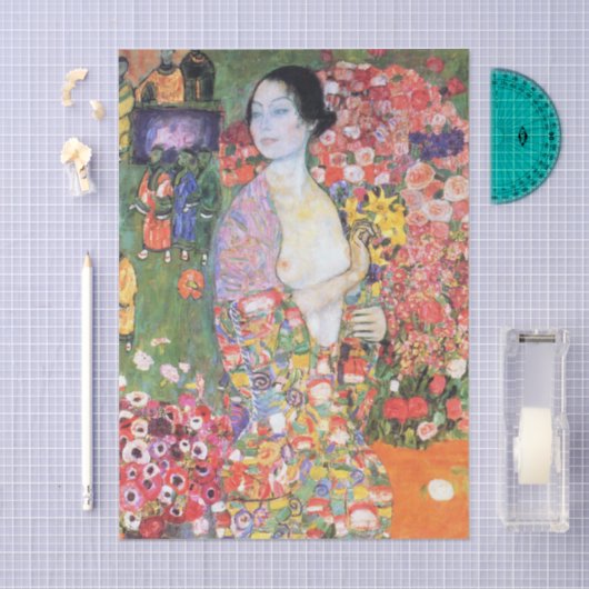The Dancer, Gustav Klimt Tissuepapier (Craft)