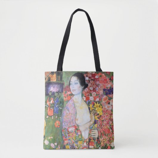The Dancer, Gustav Klimt Tote Bag (Voorkant)