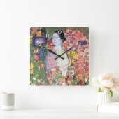 The Dancer, Gustav Klimt Vierkante Klok (Huis)