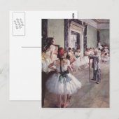 The Dancing Class Briefkaart (Voorkant / Achterkant)