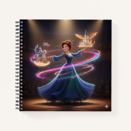 The Dancing Narrator Notebook Notitieboek