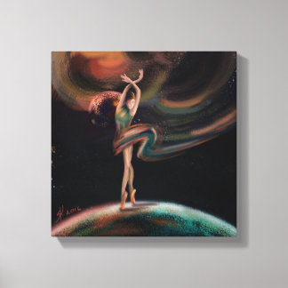 "The Dancing Universe" Canvas Afdruk
