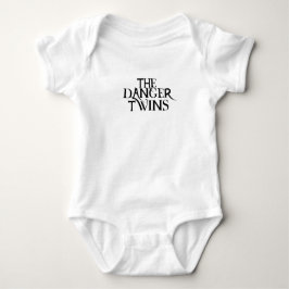 The Danger Twins: Blackberry (zwart) Romper