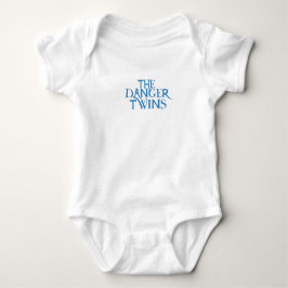 The Danger Twins: Druif (lichtblauw) Romper