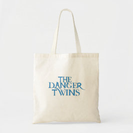 The Danger Twins: Druif (lichtblauw) Tote Bag