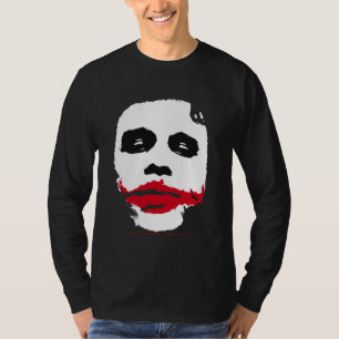 The Dark Knight Joker Gezicht Minimalistische Icon T-shirt
