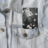 The Dark Mirror collector pin 3 Button (Insitu)