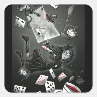 The Dark Mirror collector pin 3 Vierkante Sticker