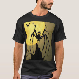 The Dark Spider Under the Full Moon T-shirt