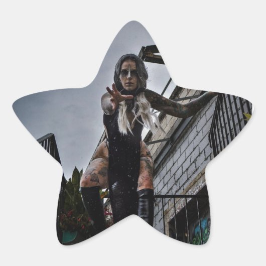 The Darkness Ster Sticker (Voorkant)