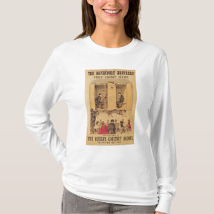 The Davenport broers, poster voor Seance, 1865 T-shirt