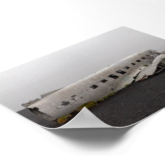 The DC9 plane wreck Poster (Hoek)