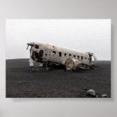 The DC9 plane wreck Poster (Voorkant)