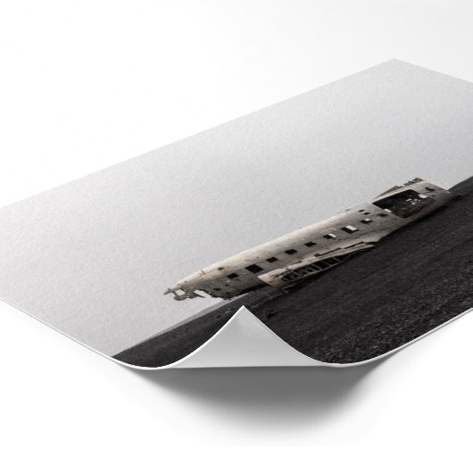 The DC9 plane wreck Poster (Hoek)