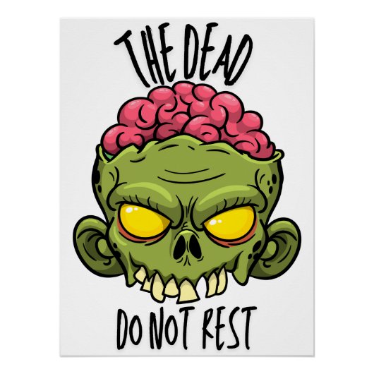 The Dead Do Not Rest Perfect Poster (Voorkant)