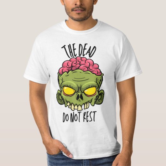 The Dead Do Not Rest T-shirt (Voorkant)