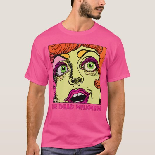 The Dead Milkmen - Originele stijl Fan D T-shirt (Voorkant)