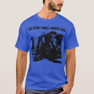 The Deadly Ernest Horror Show 80s UK Fright Night T-shirt