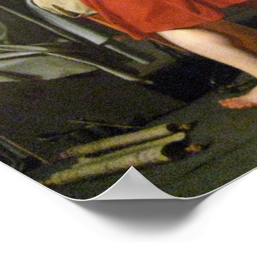 The Death of Socrates by  Jacques-Louis David Poster (Hoek)