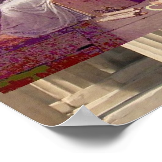 The Death of Socrates - I know nothing Poster (Hoek)