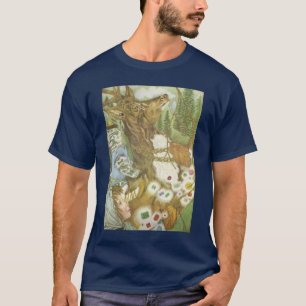 The Deer, The Cat en The Jewels T-shirt