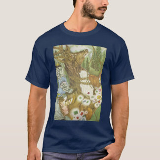 The Deer, The Cat en The Jewels T-shirt