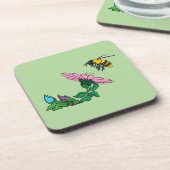 The Defender Square Coaster Bier Onderzetter (Linkerzijde)