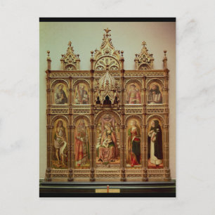 The Demidoff Altarpart, 1476 Briefkaart