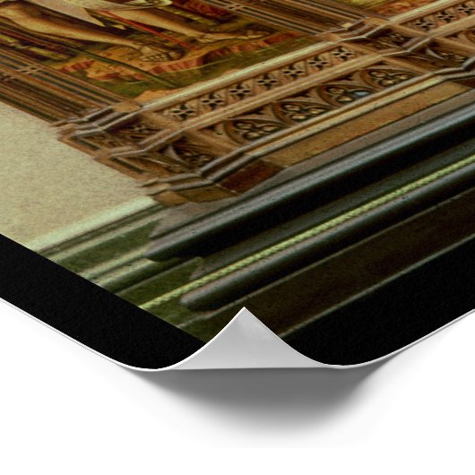 The Demidoff Altarpart, 1476 Poster (Hoek)