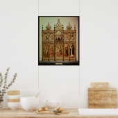 The Demidoff Altarpart, 1476 Poster (Keuken)