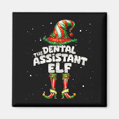 The Dental Istant Elf Family Matching Group Christ Magneet (Voorkant)
