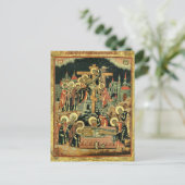 The Deposition Orthodox Christian Icon Briefkaart (Staand voorkant)