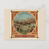 The Derby  Horse Racing David Dunlop Briefkaart (Voorkant)