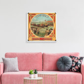 The Derby  Horse Racing David Dunlop Canvas Afdruk (Insitu (Woonkamer))