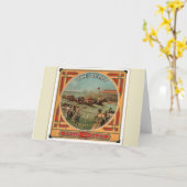 The Derby  Horse Racing David Dunlop Kaart (Gele Bloem)