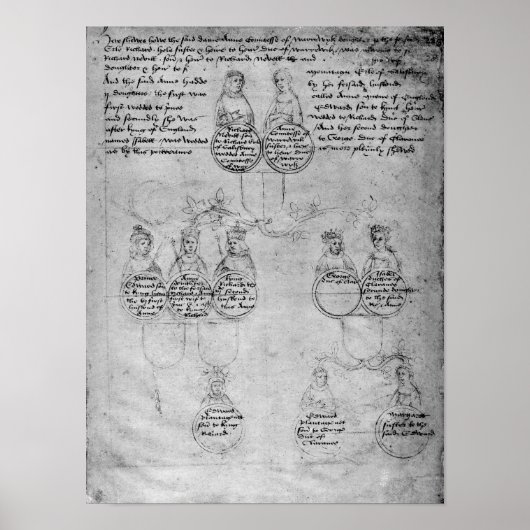 The Descendants of Countess Anne, c.1483 Poster (Voorkant)