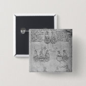 The Descendants of Countess Anne, c.1483 Vierkante Button 5,1 Cm (Voorkant /achterkant)