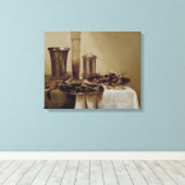 The Dessert, 1637 Canvas Afdruk (Insitu (Houten vloer))