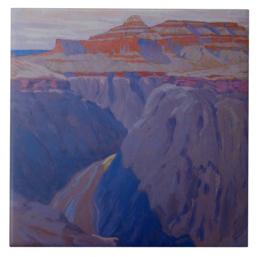 The Destroyer, c.1911-13 (olie op canvas) Tegeltje (Voorkant)