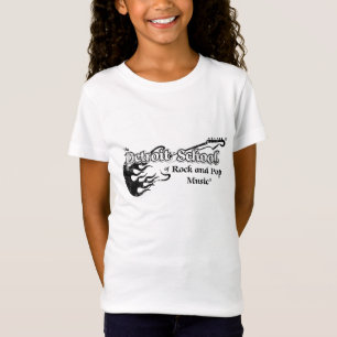 The Detroit School of Rock and Pop Girl's Grunge T-shirt