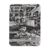 The Development of Printing, bord 5 uit 'Nova Re Magneet (Verticaal)