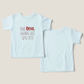 The Devil Made Me Do It! (Ontwerp Voorkant & Achterkant)